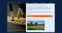 Desktop Screenshot of hethaarbosch.nl
